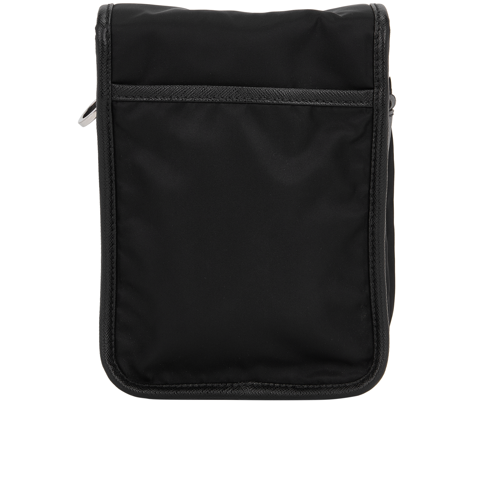 Re-Nylon Shoulder Bag, &pound;650, Handbags, Black, Nylon, Back view